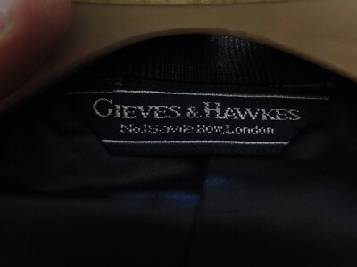 Vintage Gieves & Hawkes Savile Row Model Rochester Men's Wool 48