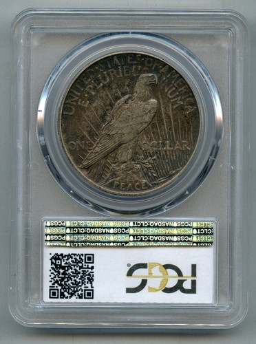 1921 Peace Silver Dollar PCGS XF 45 High Relief - Picture 2 of 4