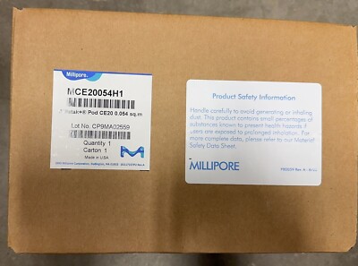 Millistak+  Pod Depth Filter, CE20 media series, 0.054 ㎡ surface area, 1/4 in.