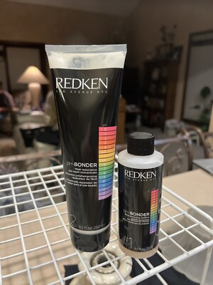 REDKEN Ph-Bonder Pre-Wash Concentrate & Bond Protective Additive Kit Lot Of 2