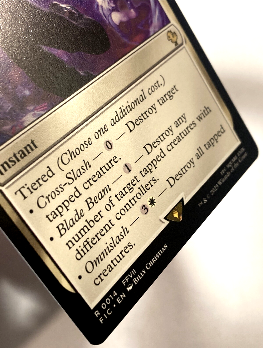 MTG Cloud's Limit Break Commander: Final Fantasy 14 FFVII FF7 NM