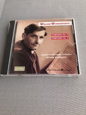 William Wordsworth Symphony No2/3 CD Nicholas Braithwaite 1870