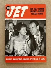 Jet Magazine, June 28, 1962 (Booker T. Washington's Grandson Jazz, Billy Graham)