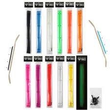 Skateboard Rails Old School Plastic with Mounting Screws by Black Diamond