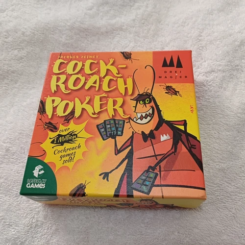 Cockroach Poker Game English Edition Card Game Ages 8+ 2-6 Player
