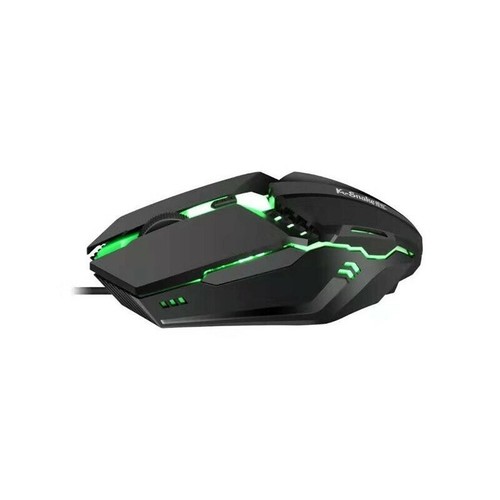 USB Wired Mouse Viper Gaming Electronic Black Rgb Lighting New Laptop Desktop - Picture 5 of 6