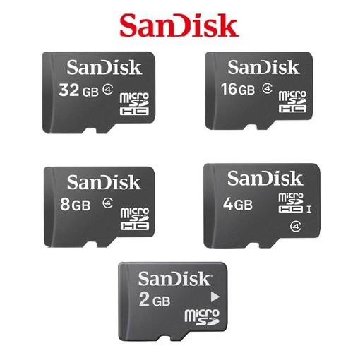 2/4/8/16/32GB New Genuine SanDisk Micro SD TF SDHC Memory Card Class 4 - 第 1/6 張圖片