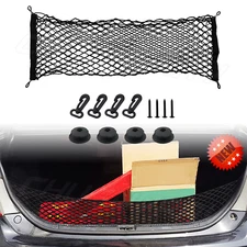 Trunk CARGO NET Car Nylon Elastic Mesh Organizer Truck SUV Universal 4 Hook