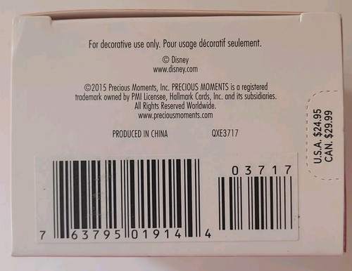 Hallmark Keepsake Ornament 2015 Disney Pocahontas Precious Moments Limited Ed - Picture 7 of 7