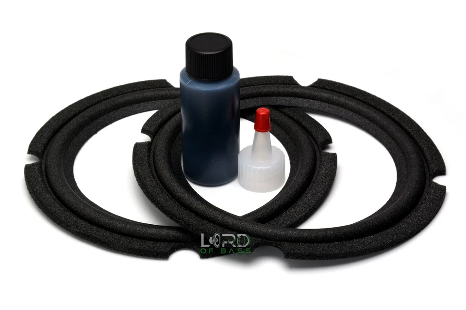 LORD OF BASS 2 Foam Speaker Surround Repair Kit For JBL Control 5 6.5" C5003 woofer refoam