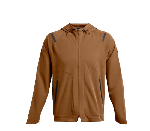 Chaqueta Under Armour Imparable Para Hombre 2XL Cremallera Completa Repelente al Agua Marrón 1370494 253