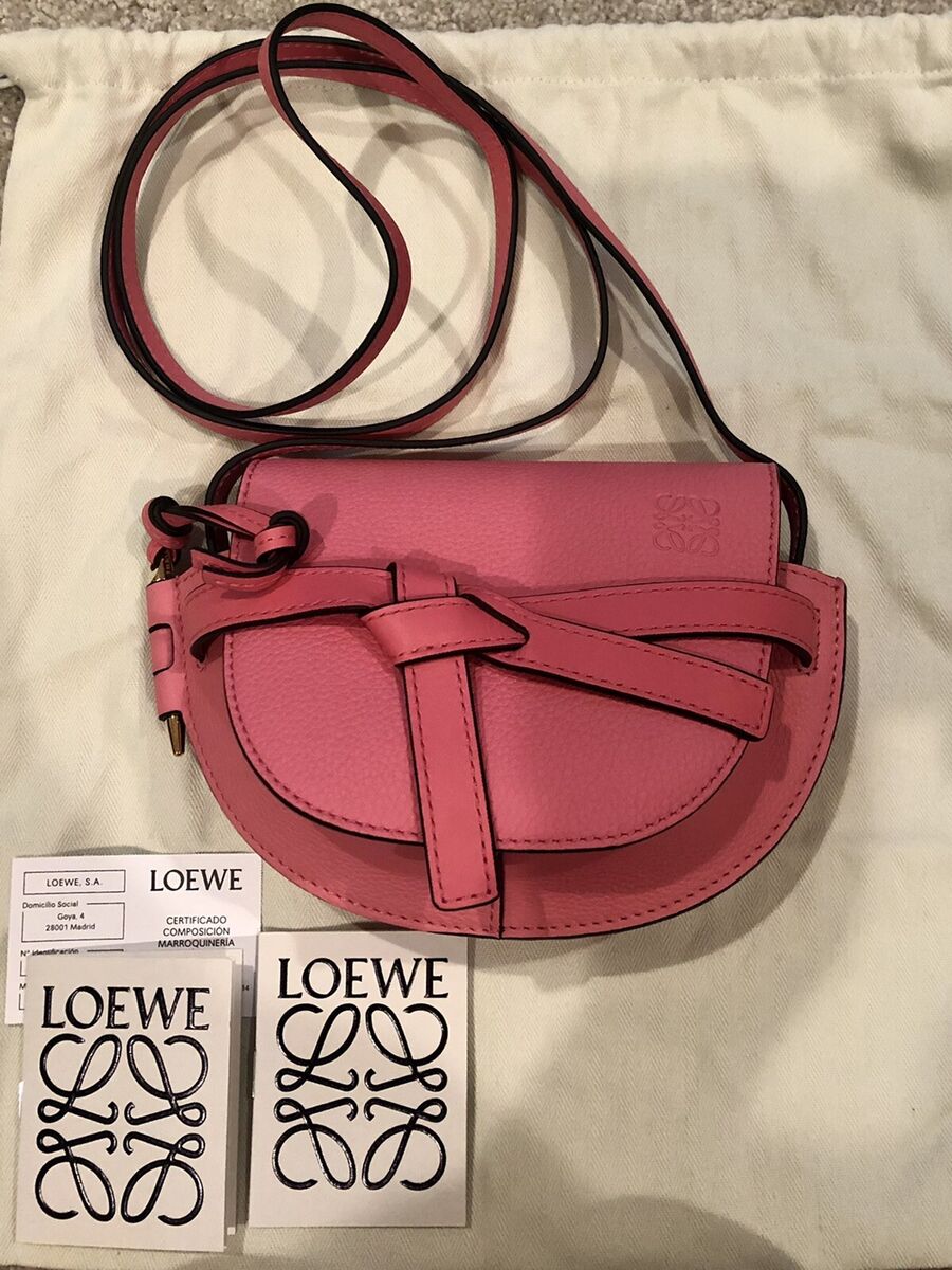 NWT Authentic Loewe Gate Mini shoulder crossbody Saddle bag NWT Authentic Loewe Gate Mini shoulder crossbody Saddle bag