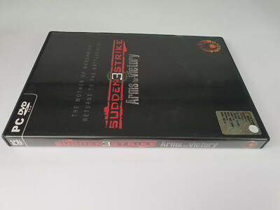 PC game dvd-rom SUDDEN 3 STRIKE ARMS VS VICTORY ITA