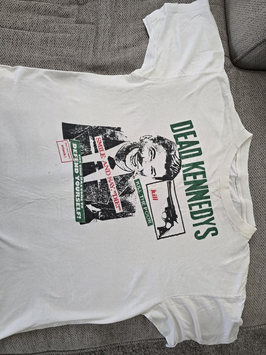 Vintage Dead Kennedys White Kill The Poor Tshirt. Rare! | eBay