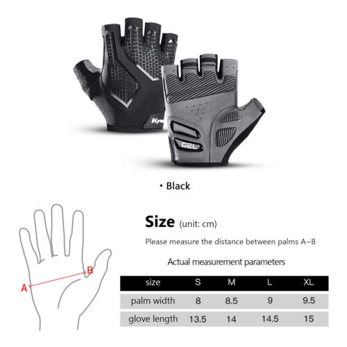 Guantes de ciclismo de montaña antideslizantes acolchados guantes de bicicleta para entrenamiento físico - Imagen 7 de 10