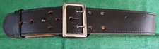 Vintage Dutyman 1011 Full Grain Leather Belt size 34 police law