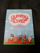 Kidrobot Yummy World Blind Box Enamel Pin, One Random Mystery Box NEW Sealed