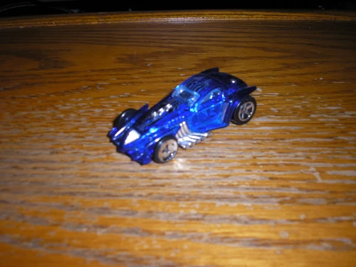 RARE Nice Vintage Hot Wheel Burl-Esque Blue Futuristic Muscle Car Free SHIPPING