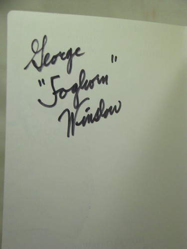 sleeve signed by George "Foghorn" Winslow, Gentlemen Prefer Blondes DVD,wide scr - Picture 4 of 4