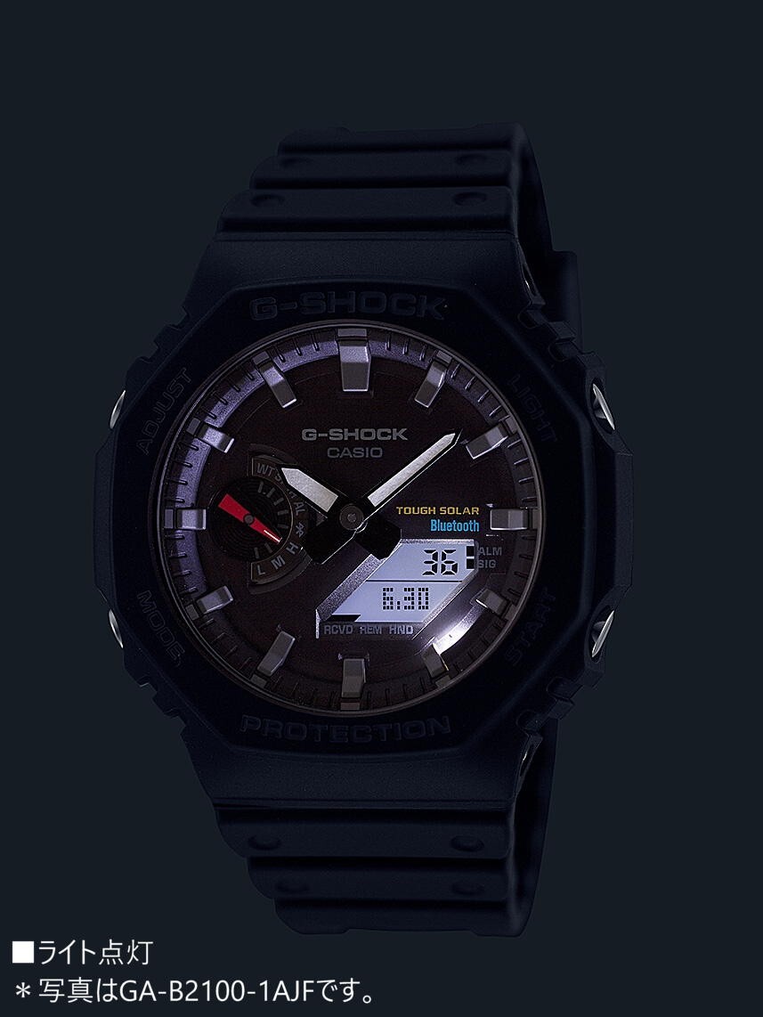 CASIO G-SHOCK GA-B2100-1AJF Black Solar Bluetooth Analog Digital