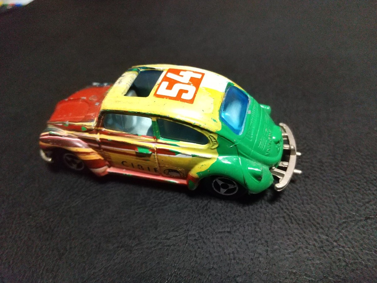Majorette no 203 Volkswagen VW 1302 green. Vintage. Made in