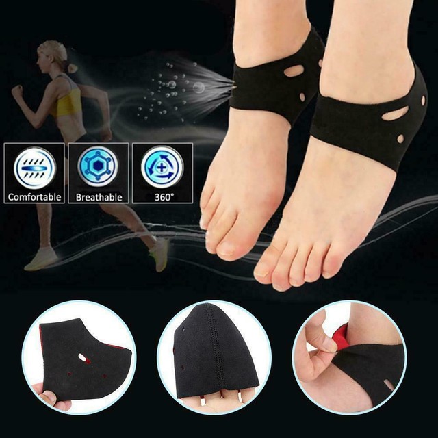 2pcs Wrap Heel Foot Pain Arch Support Ankle Brace Heel Protector Orthotic D2U5 eBay