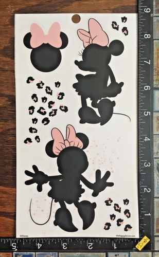 MINNIE MOUSE THE HAPPY PLANNER, ONE SHEET BEAUTIFUL CLEAR VINYL STICKERS #THP08 - Picture 1 of 2