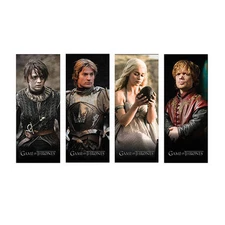 Game of Thrones New * Magnetic Bookmark Set * Daenerys Tyrion Jaime Arya GOT HBO