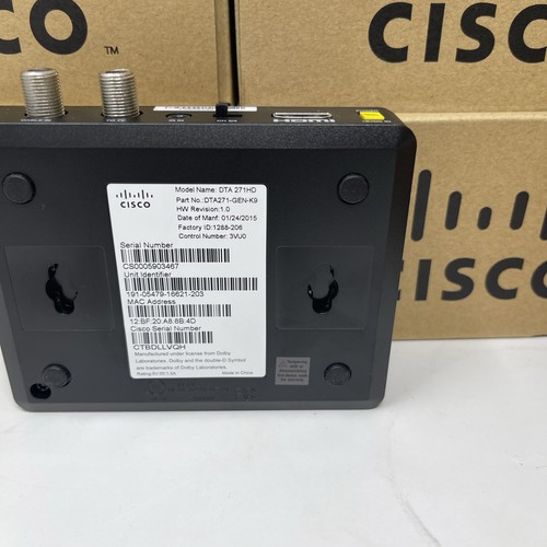 10 Pack - Cisco HD Digital Transport Adapter DTA 271HD Has power cord {L116} - Picture 7 of 9