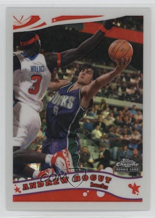 2005-06 Topps Chrome Refractor 20/999 Andrew Bogut #210 1dm4