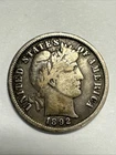 1892 Barber Silver Dime Fine