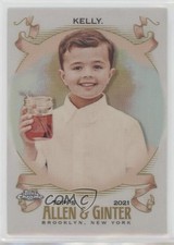 2021 Topps Allen & Ginter Chrome Refractor Leo Kelly #236 0kr