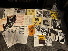 Vintage Counter-Culture Zines 80s Political lot of 26 plus extras