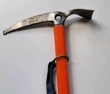Vintage Interalp Camp Premana Ice Axe, Made In Italy, 32", All Original