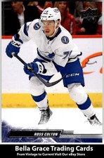 2022-23 Upper Deck Ross Colton #415 Tampa Bay Lightning NHL Hockey 