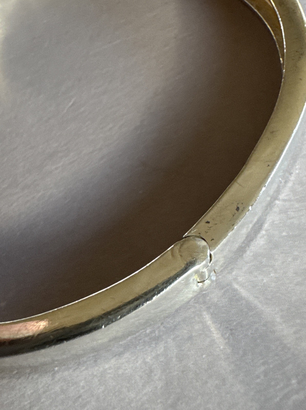 Sterling Silver 925 Hinged Bangle Simple Design S… - image 14