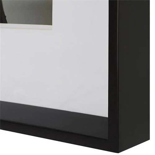 Uttermost Eyes On The Prize Wood and Glass Framed Print in Black/White - Picture 5 of 9