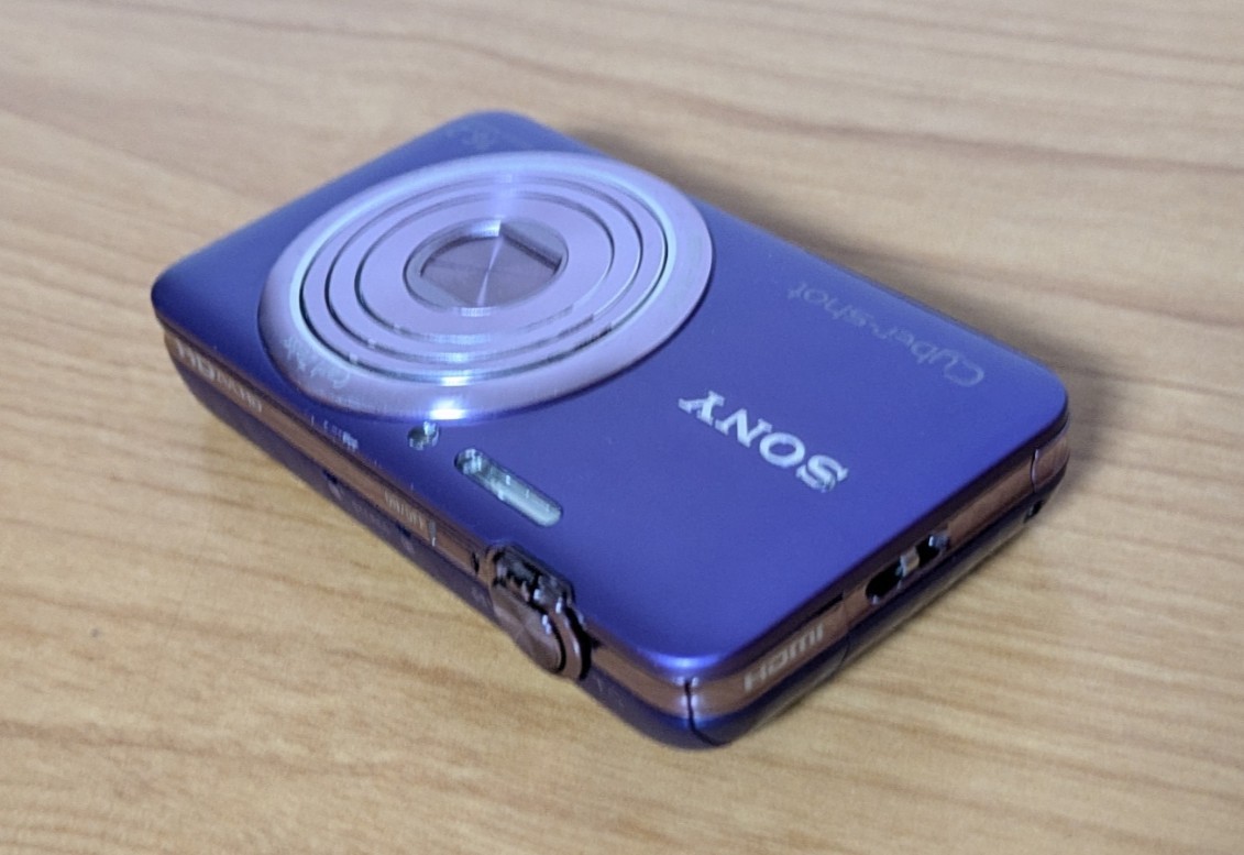 SONY DSC-WX7 Cyber Shot Digital Camera Blue 16.2MP 5X Japanese