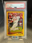 2014 Topps - Mike Trout #1 Yellow PSA 10 POP 23 Rare!!