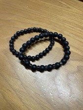 Set Bracciali Simil Pietra Vulcanica
