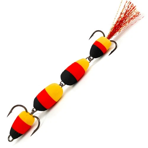 MANDULA PROFMONTAZH 5" Zander Bait EVA Floating Jig Fishing Lure Walleye #903