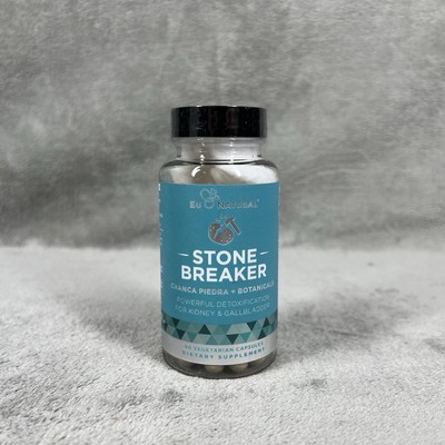 STONE BREAKER Chanca Piedra Kidney Cleanse 60 Soft Capsules EXP: 03/2027