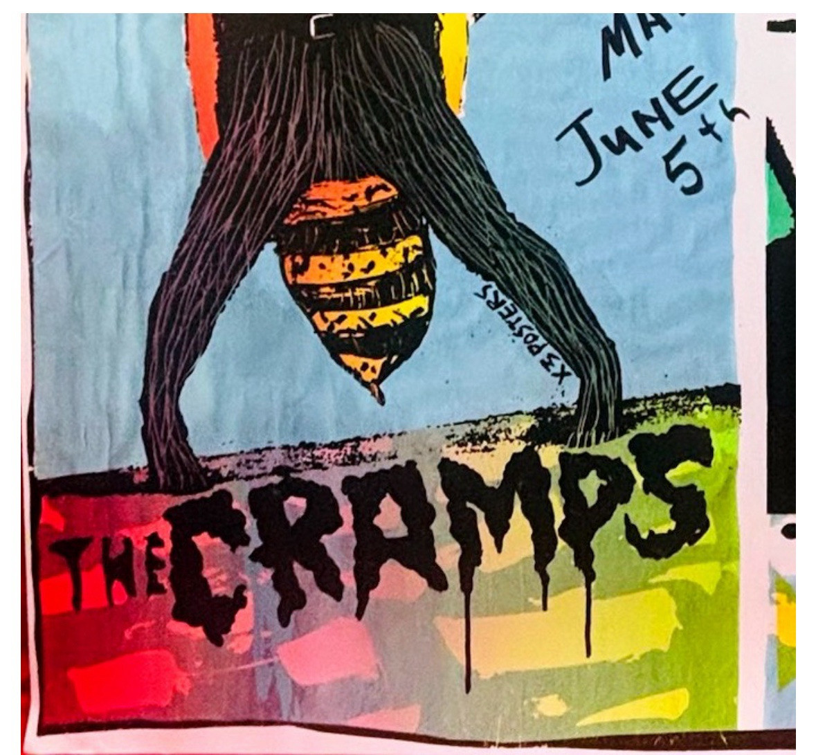The Cramps, Rare, Human Fly Poster, 1979 *Tribute* | eBay