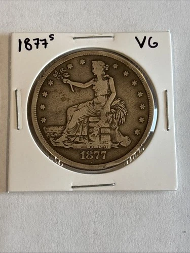 1877 S $1 Trade Dollar VG