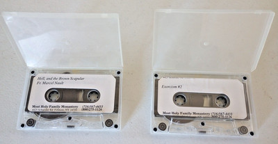 Most Holy Family Monastery Cassettes (Set 2) (Hell & Brown Scapular; Exorcism)