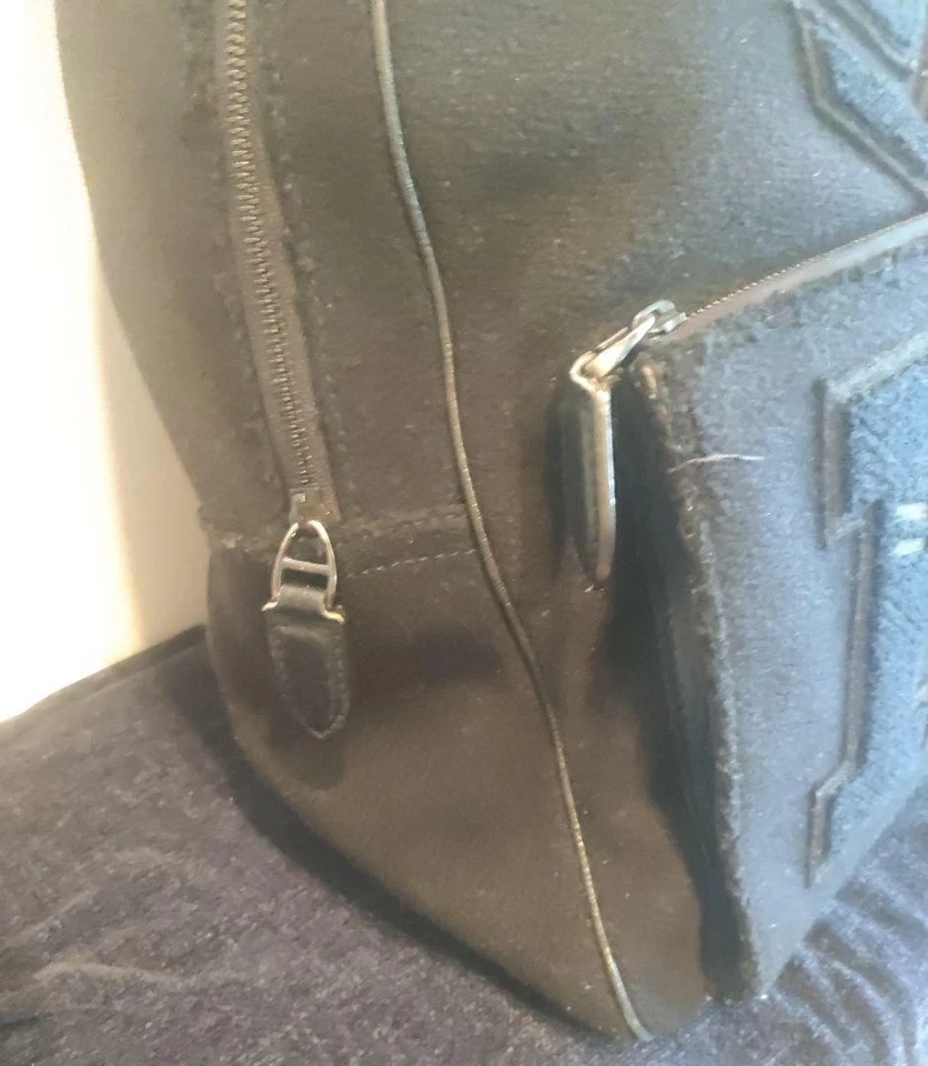 Mochila Polo Ralph Lauren Lana Cuero 67 R De Colección Edición Limitada Muy Buen Estado Rara S Foto 3 de 4