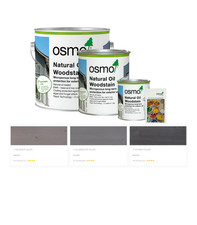 Osmo Natural Oil Woodstain Effect Satin - All Colours and Sizes