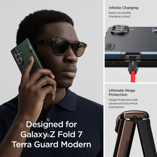 For Samsung Galaxy Z Fold 7 Case VRS[Terra Guard Modern]360 Protection & Magsafe - Photo 56 sur 77
