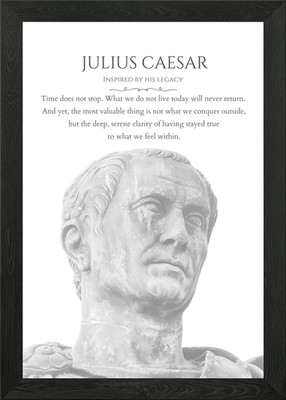 Julius Caesar Legacy Poster Inspira Framed Wall Art Poster Canvas Print ...