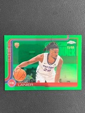 Chaz Lanier 2025-26 Topps Chrome Green Refractor Base RC /99 #288